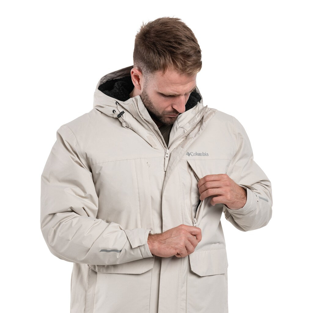 Kurtka Columbia Landroamer Sherpa Lined Waterproof Hooded - Dark Stone