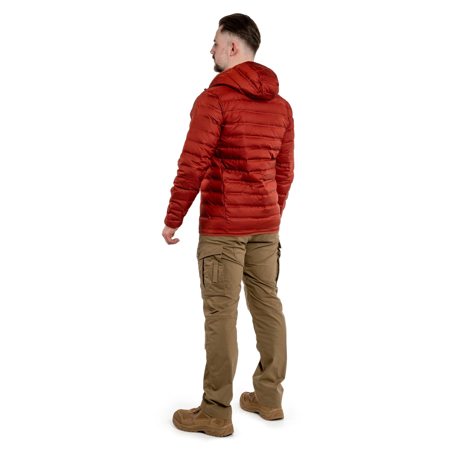 Kurtka Columbia Lake 22 Down Hooded Jacket - Warp Red