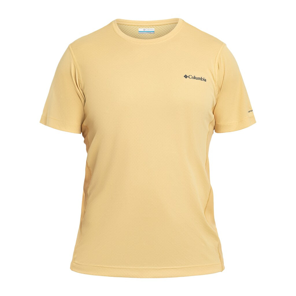 Koszulka termoaktywna Columbia Zero Rules Light Short Sleeve Crew - Sand Dune