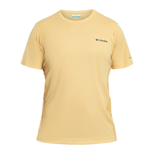Koszulka termoaktywna Columbia Zero Rules Light Short Sleeve Crew - Sand Dune