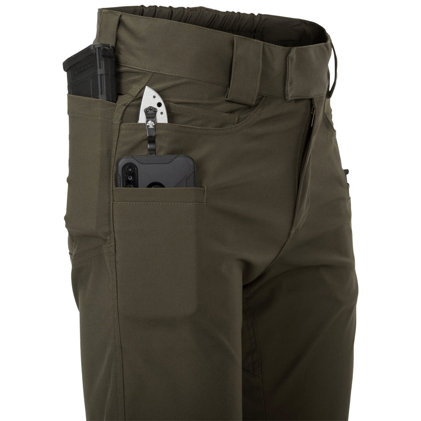 Szorty Helikon Greyman Tactical Shorts DuraCanvas - Taiga Green