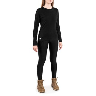Koszulka damska Helly Hansen Manchester Longsleeve - Black