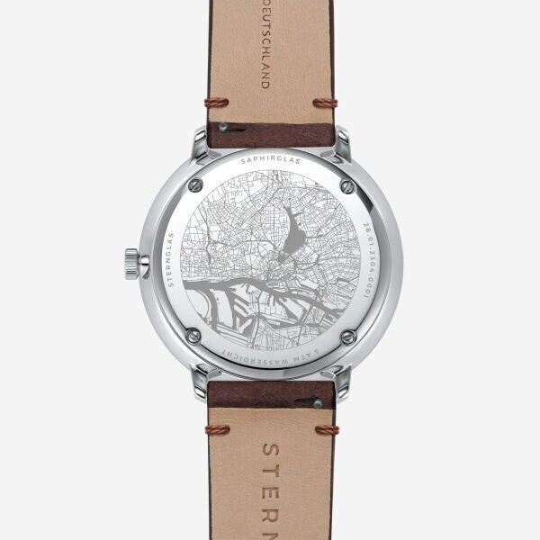 Zegarek Sternglas Hamburg Quartz - Silver