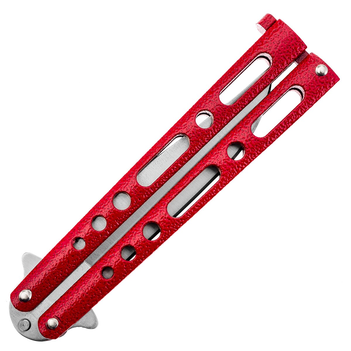 Nóż składany motylek Bear&Son Red Handle