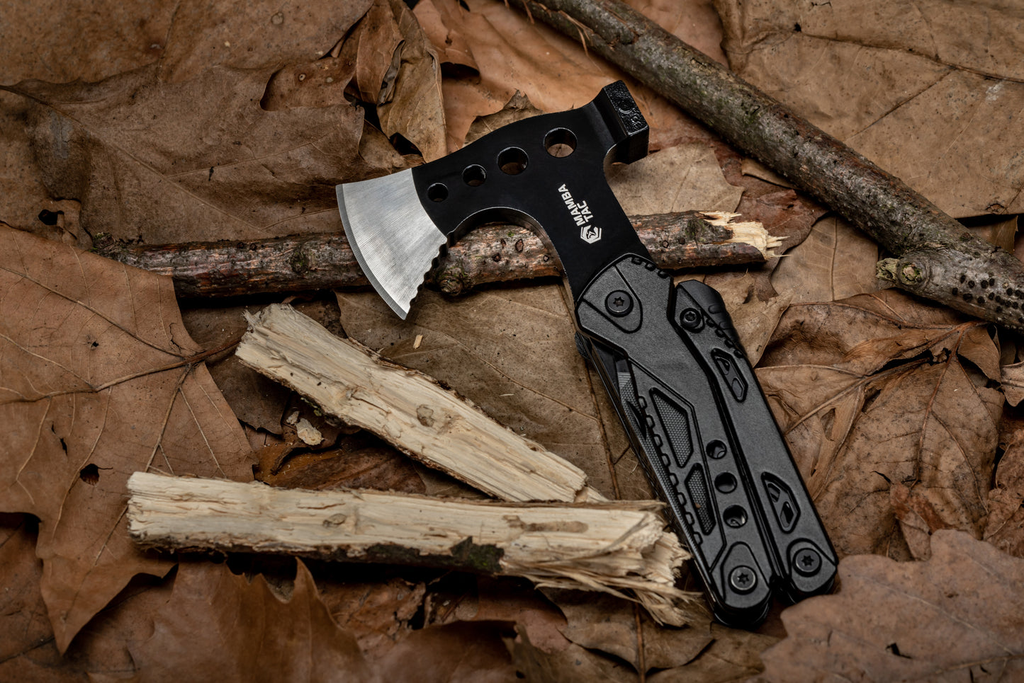 Multitool Mamba Tac Axe Pincher 17w1 - Black