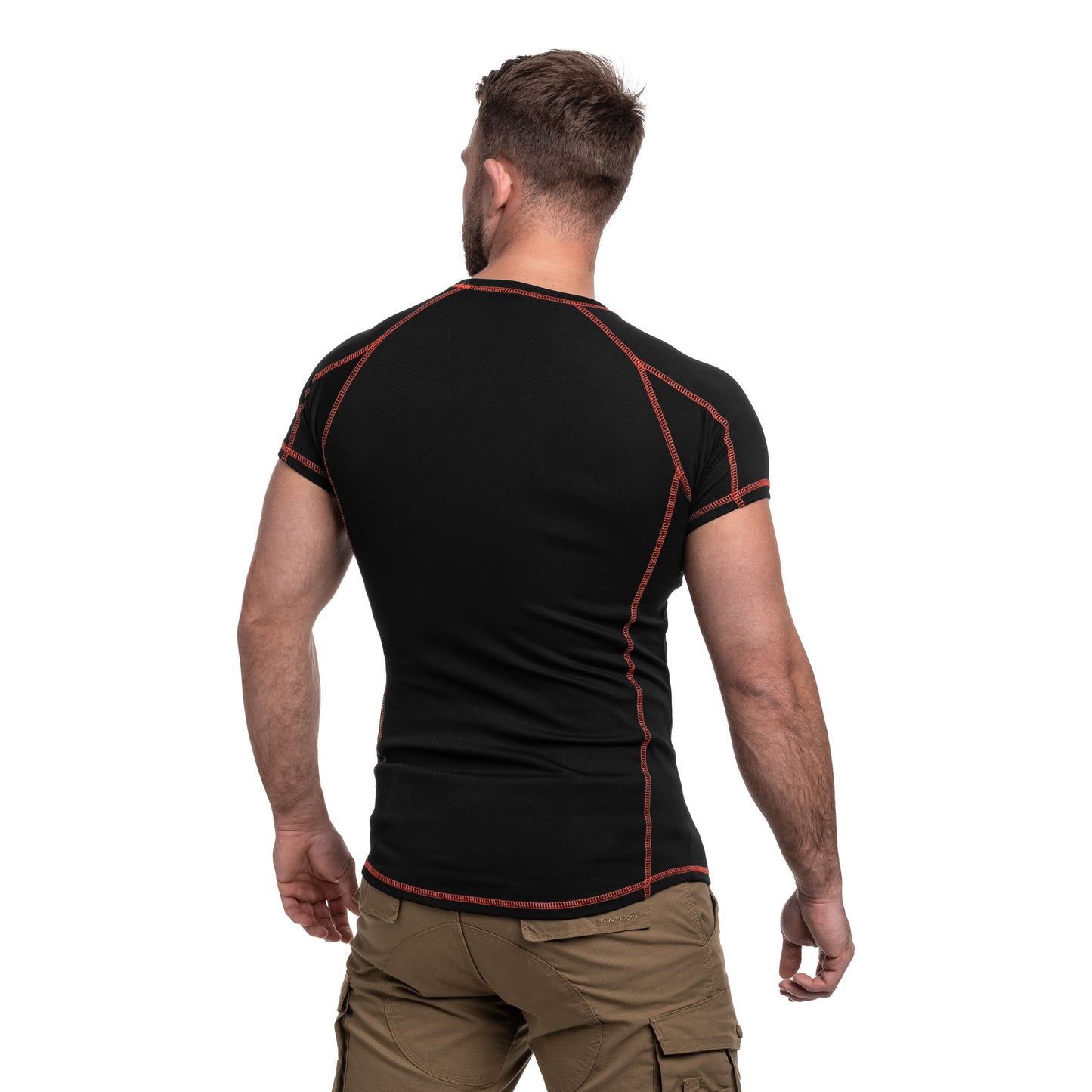 Koszulka termoaktywna Highlander Outdoor Pro 120 Base Layer - Black