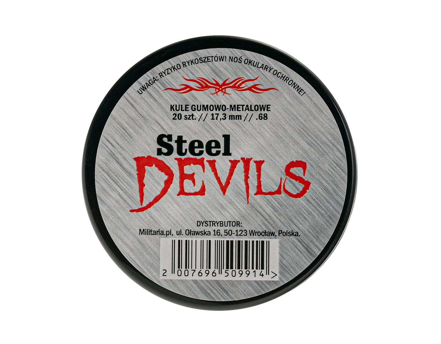 Kule gumowo-metalowe RAM Steel Devils .68 20 szt.