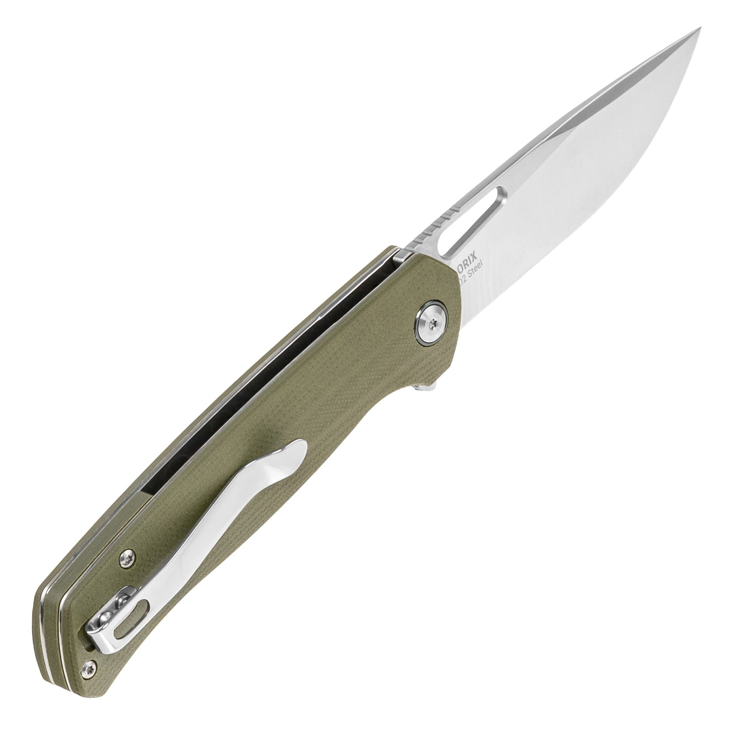 Nóż składany Badger Outdoor D2 Orix - Green
