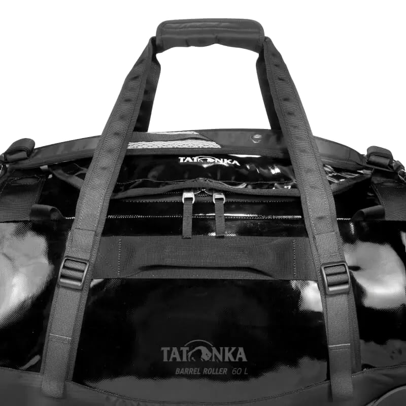 Torba na kółkach Tatonka Barrel Roller Trollery 60 l - Black