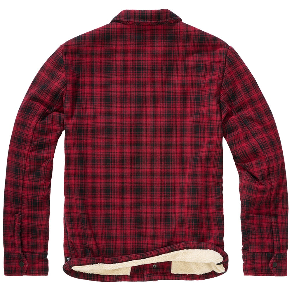 Kurtka Brandit Classic Sherpa Jacket Red/Black Checkered