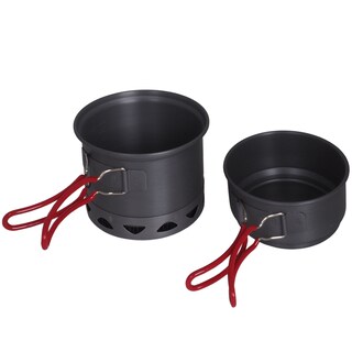 Menażka aluminiowa Alpinus Valdes Radiator - Szara