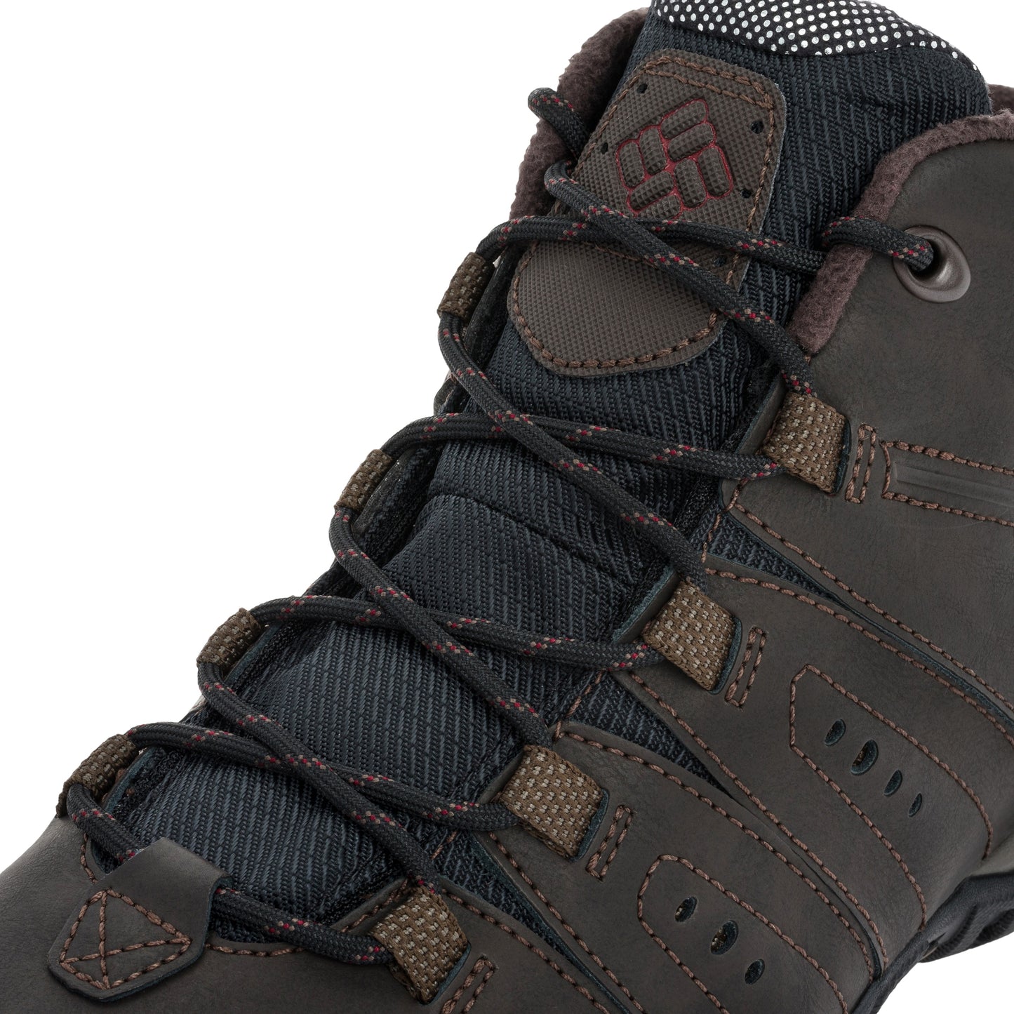 Buty Columbia Woodburn II Mid Waterproof - Cordovan/Garnet Red