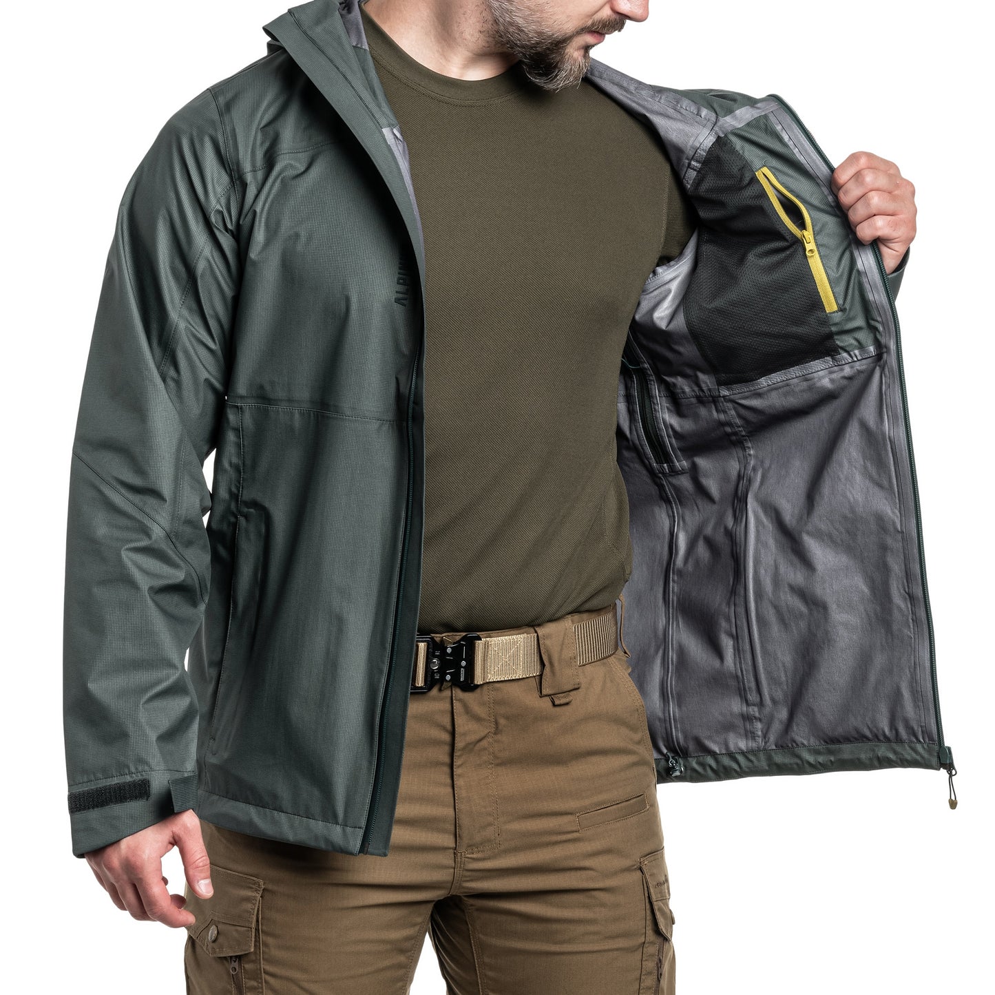 Kurtka Alpinus Softshell Nookat - Szałwiowy