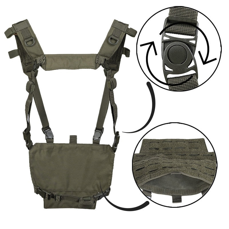 Kamizelka Mil-Tec Chest Rig - Olive
