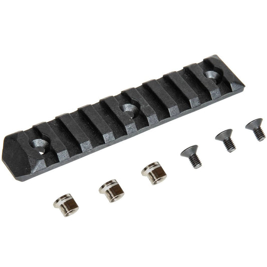 Szyna montażowa RIS PTS ERS KeyMod 9 slotów - Black