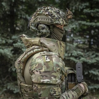 Kołnierz ochronny M-Tac Elite na wkłady balistyczne - MultiCam
