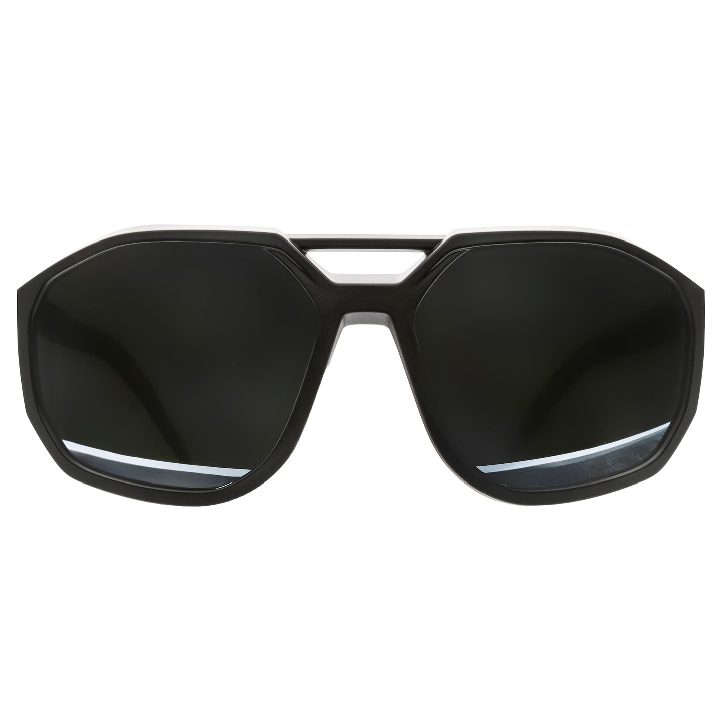 Okulary taktyczne Bolle Altus - Silver Flash Polarized-Black Matte