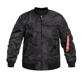 Kurtka Alpha Industries MA-1 TT Two Tone - Black Camo