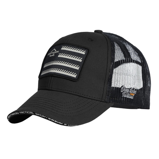 Czapka z daszkiem Pentagon Wills Truckers Twill Cap - Black