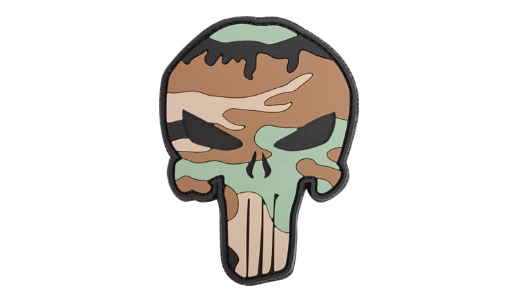 Naszywka 101 Inc. 3D Punisher Woodland - 444130-5289