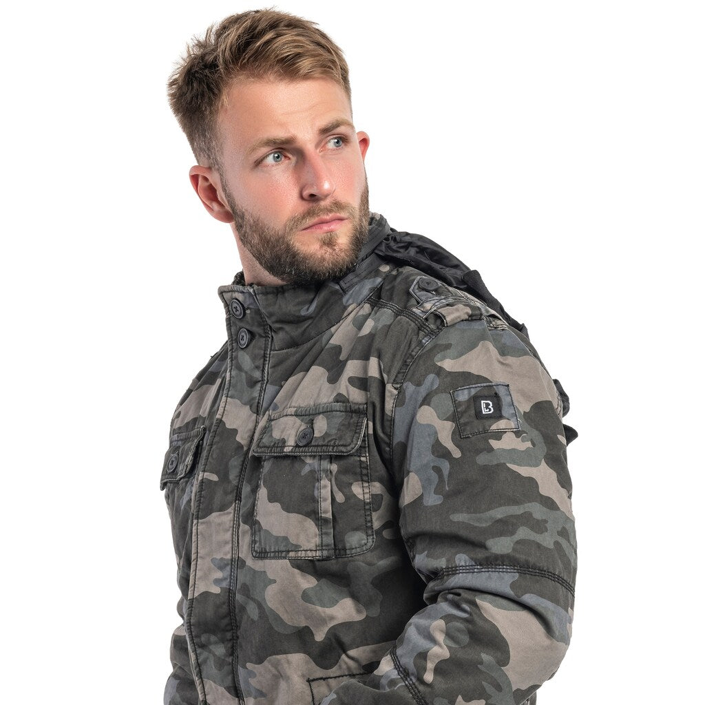 Kurtka Brandit Britannia Winter - Dark Camo