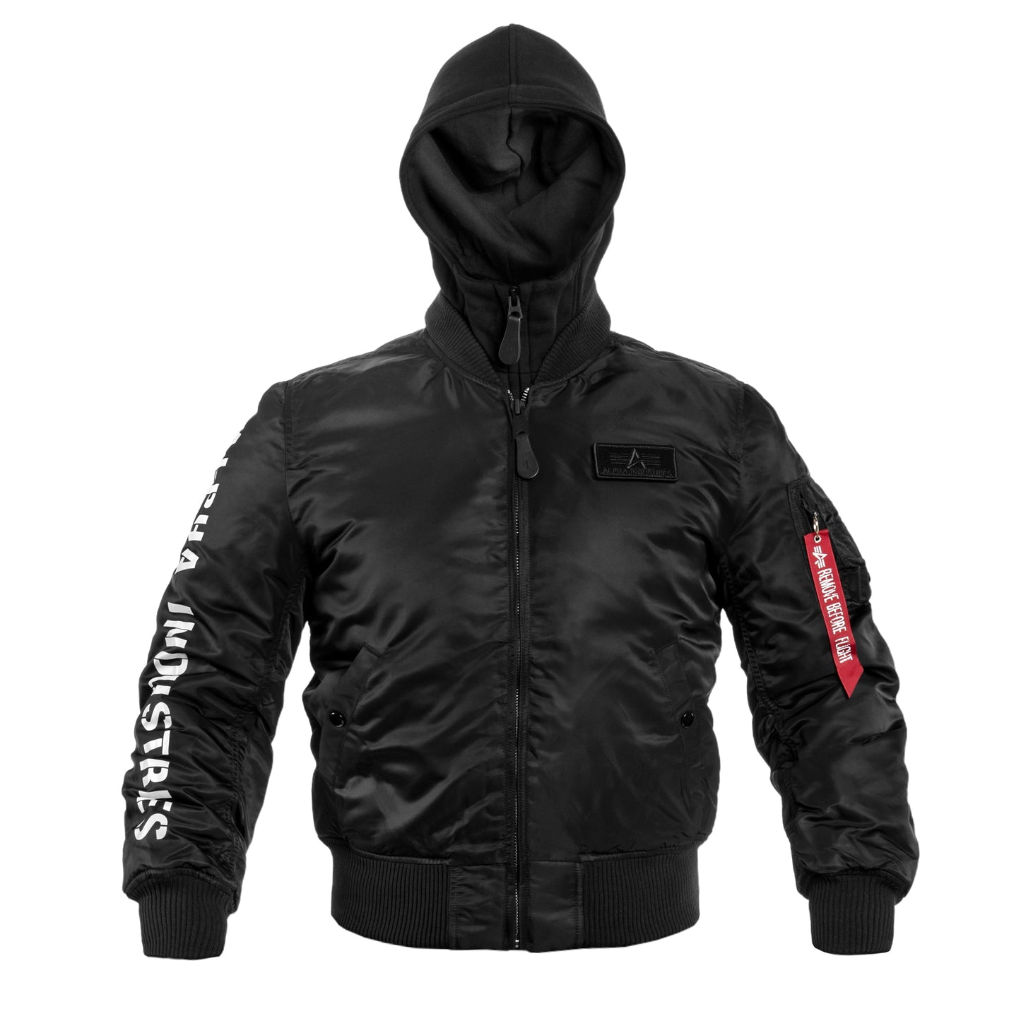 Kurtka Alpha Industries MA-1 D-Tec SE - Black/Reflective