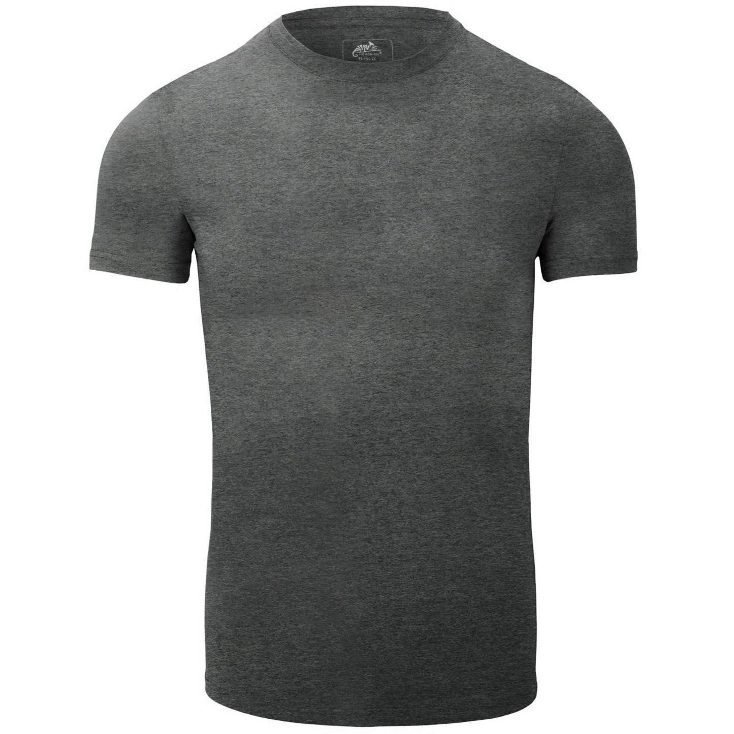 Koszulka T-Shirt Helikon Slim - Black/Grey Melange