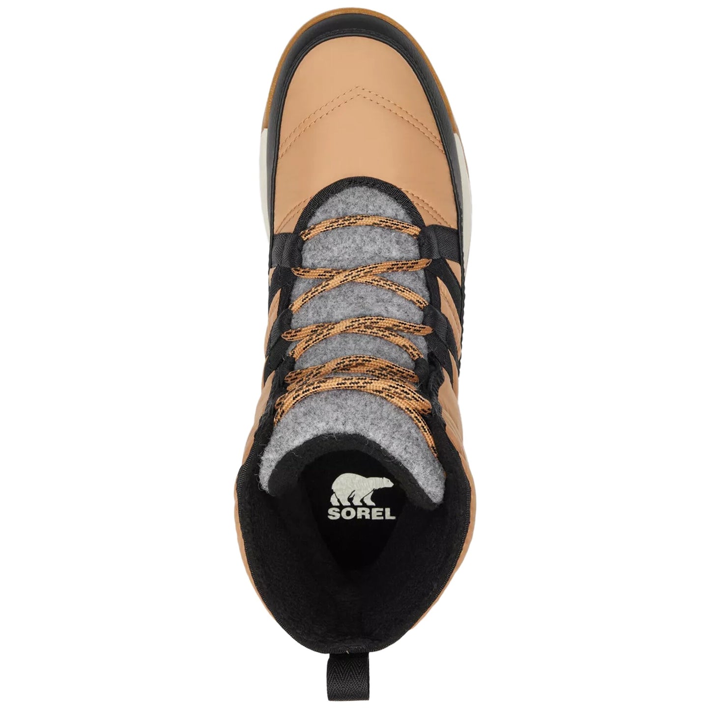 Buty damskie Sorel Whitney II Plus Lace WP - Tawny Buff/Black