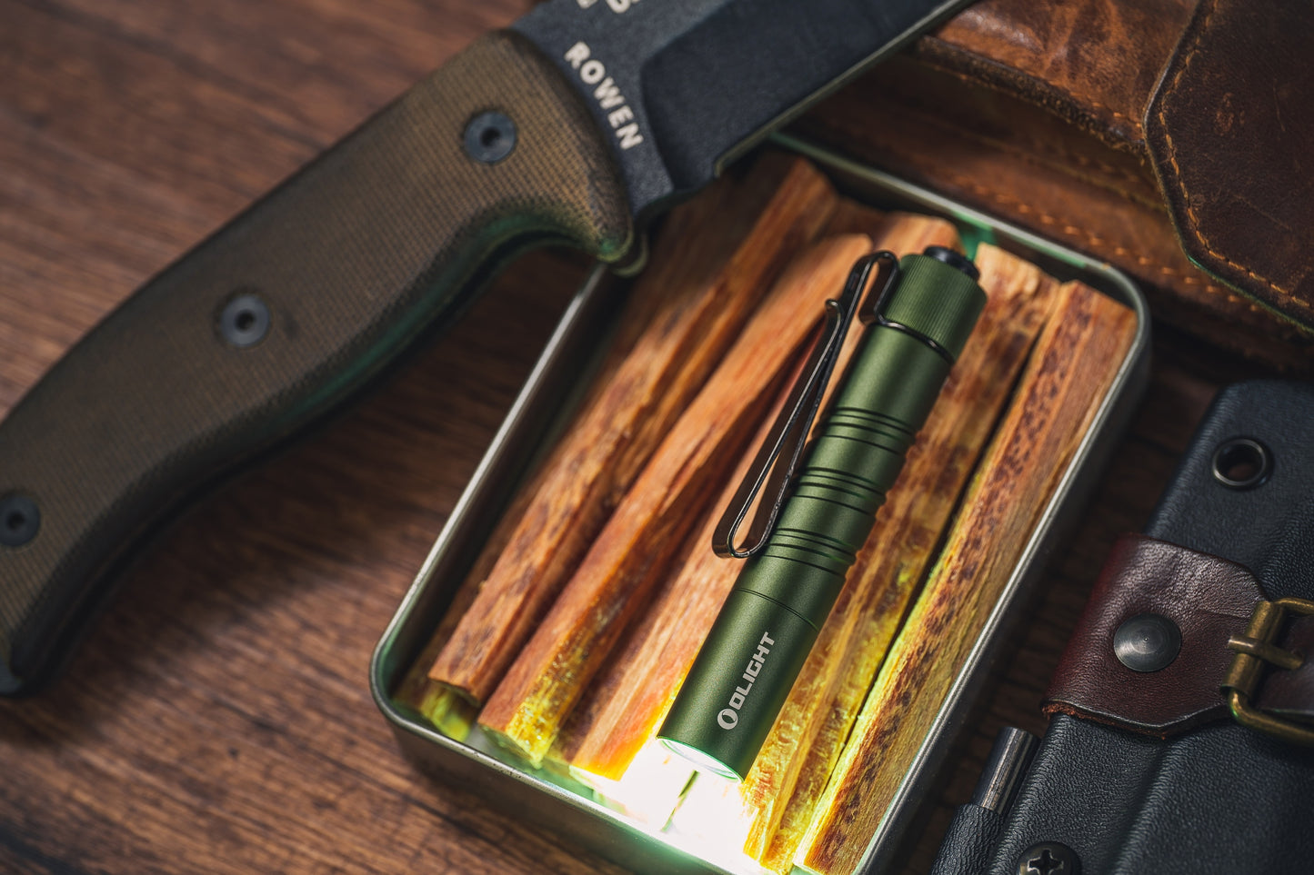 Latarka Olight I3T 2 EOS OD Green - 300 lumenów