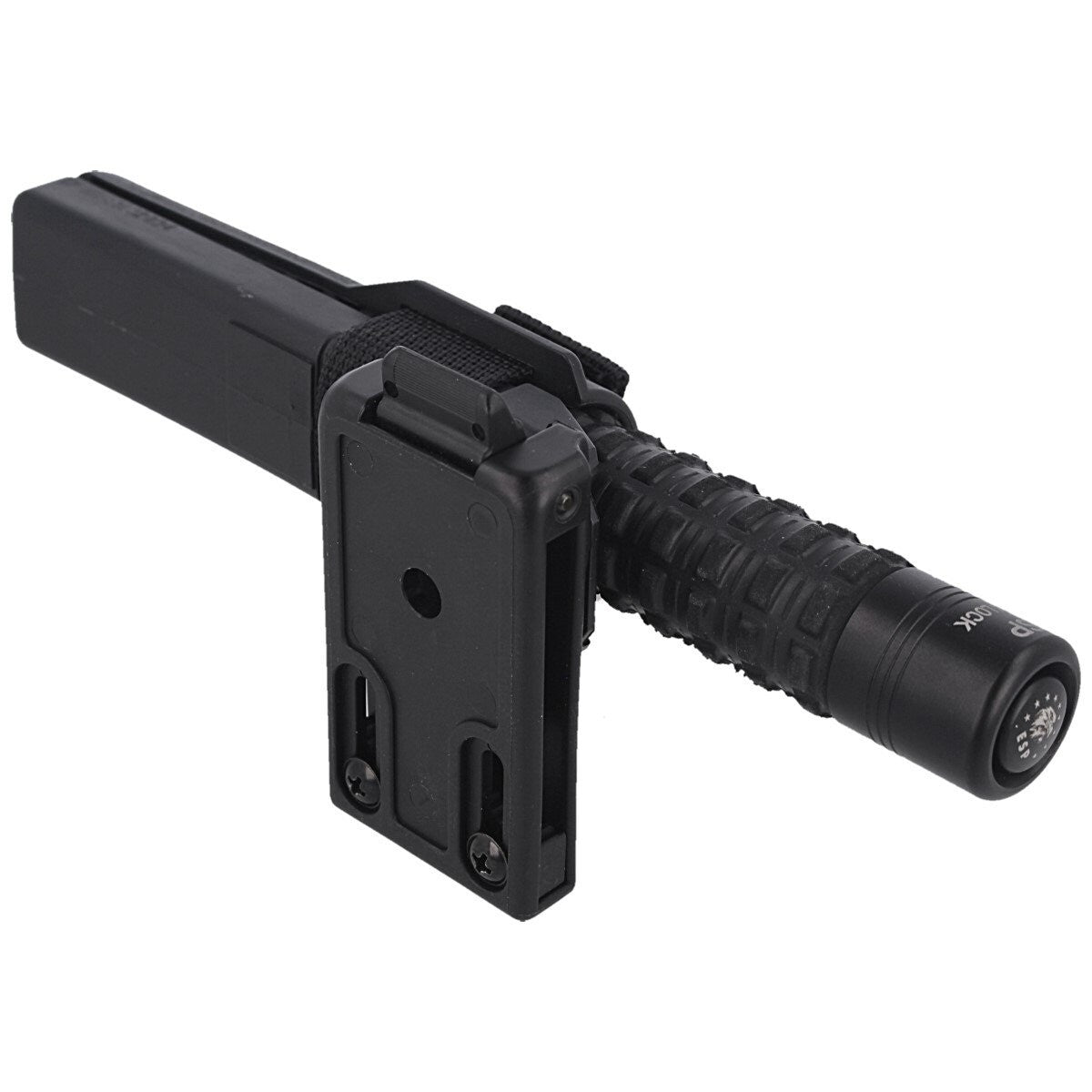 Pałka teleskopowa ESP Easy Lock Button hartowana 16" - Black
