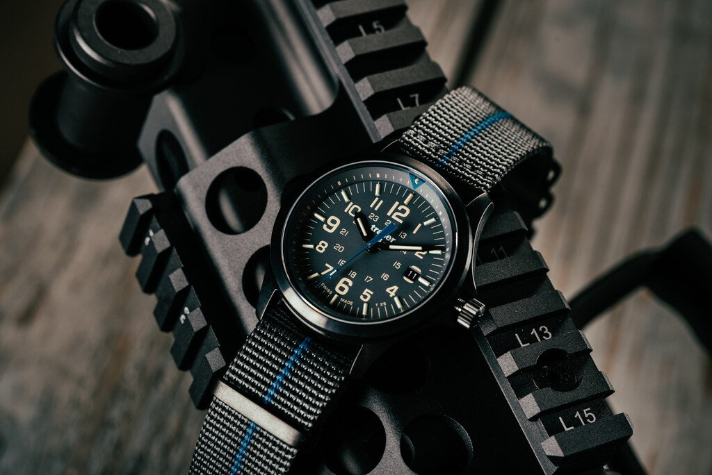 Zegarek Traser P67 Officer Pro TS - Grey/Blue