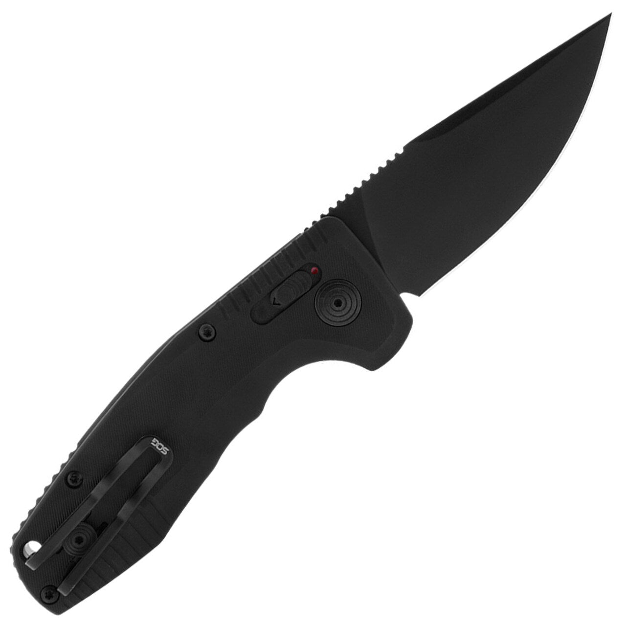 Nóż sprężynowy SOG-TAC AU Compact - Black