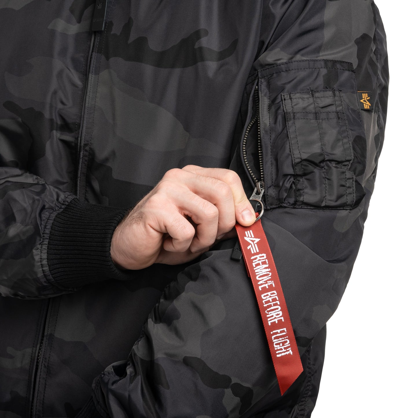 Kurtka Alpha Industries MA-1 TT Two Tone - Black Camo