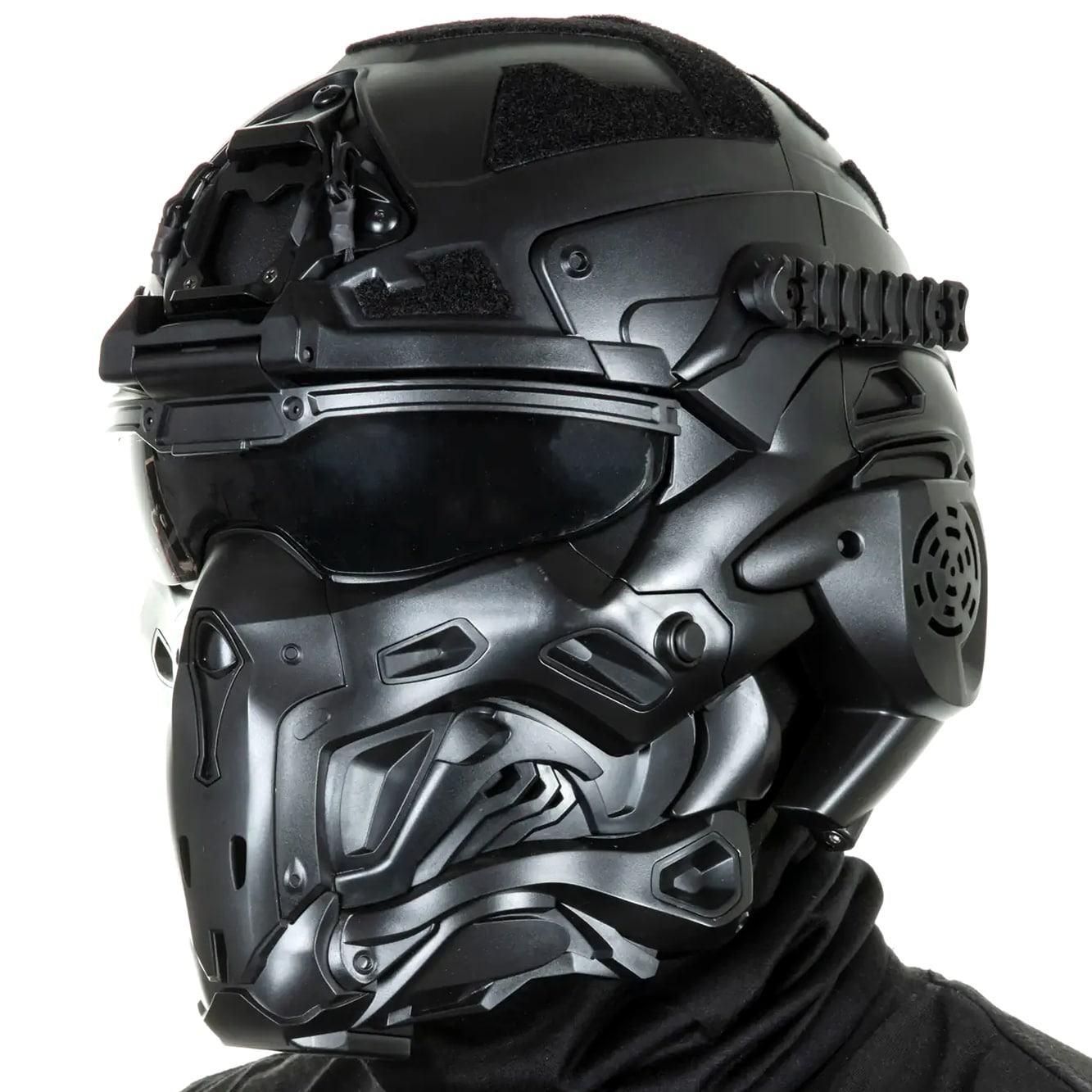 Hełm ASG Wosport W Ronin Assault Helmet - Czarny