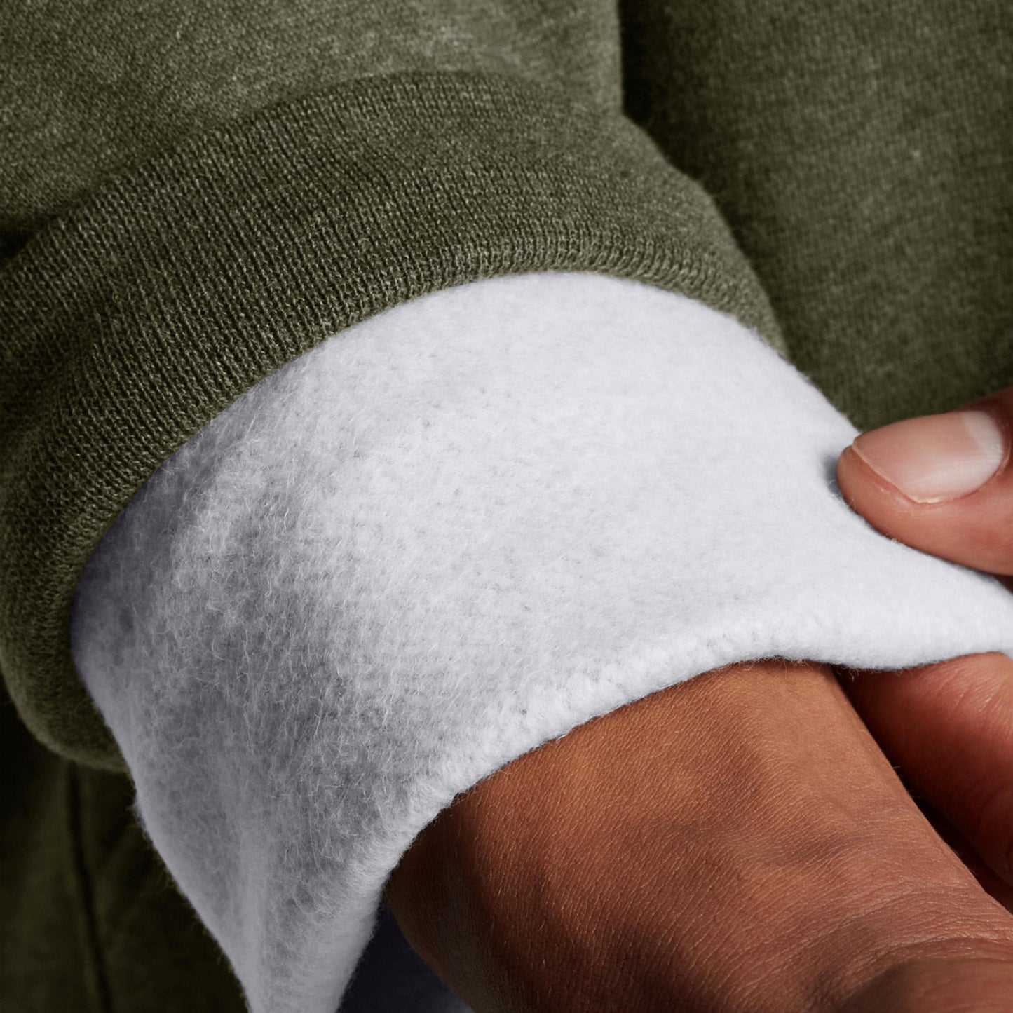 Bluza Under Armour Icon Fleece Full-Zip Hoodie - OD Green