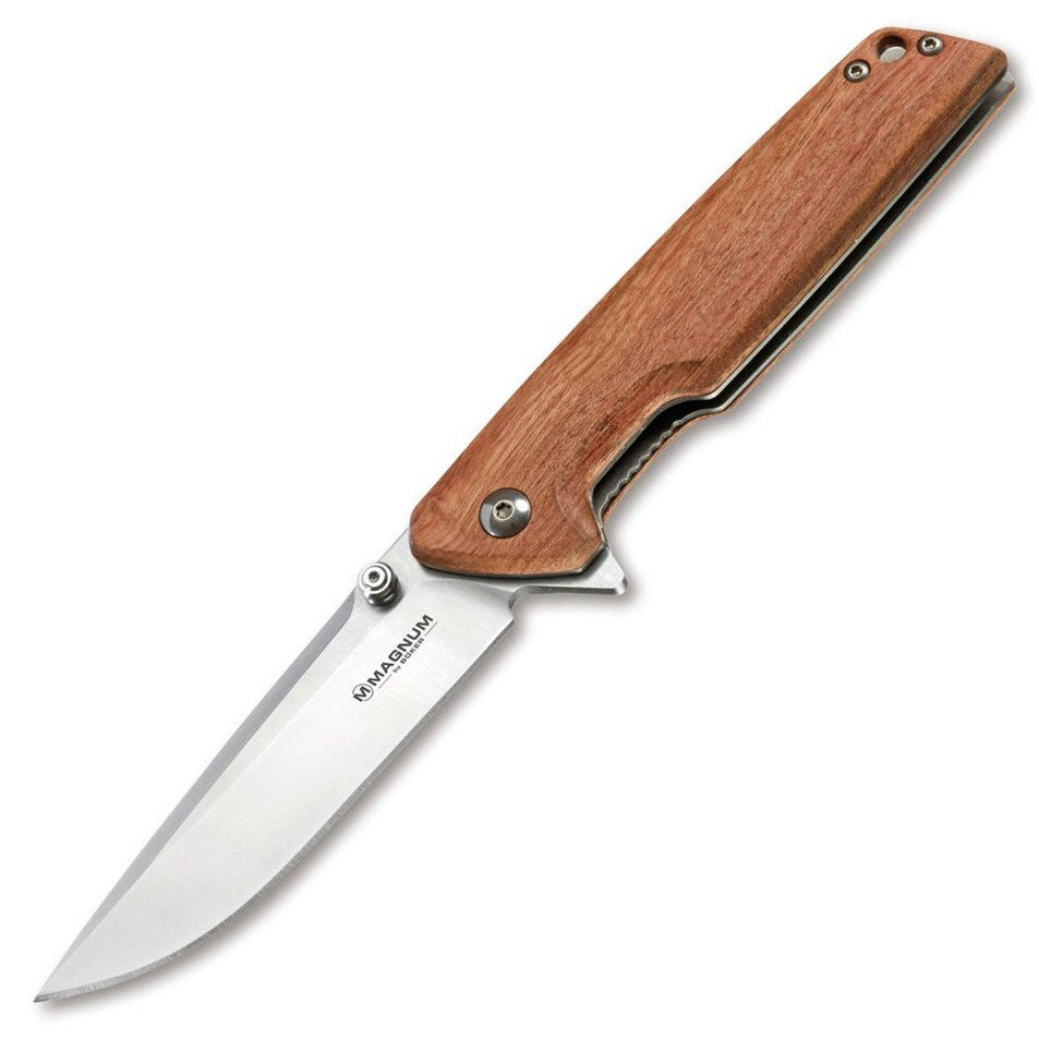 Nóż składany Boker Magnum Straight Brother Wood