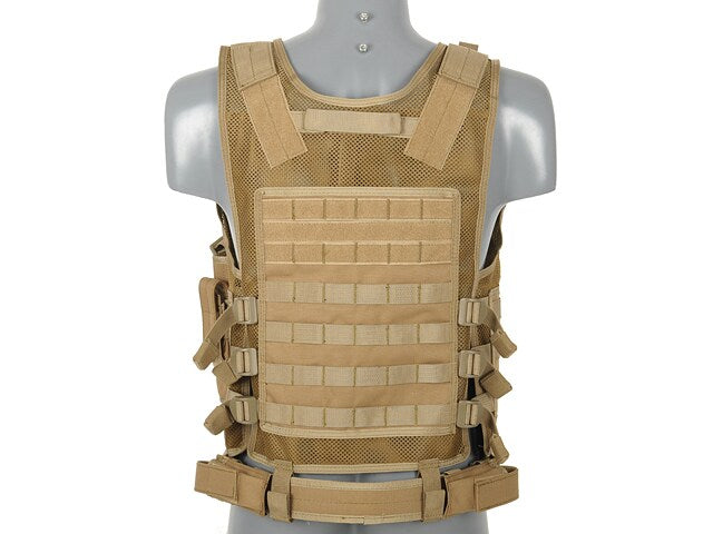 Kamizelka taktyczna 8Fields Light MOLLE - coyote