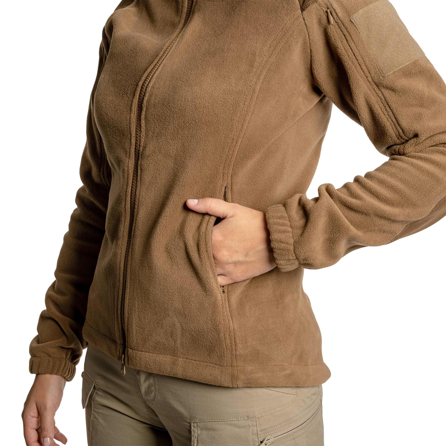 Polar damski Helikon Cumulus Heavy Fleece - Coyote