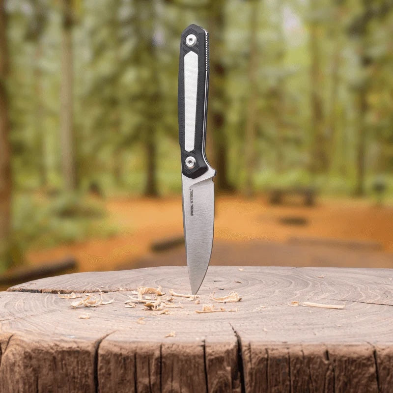Nóż Real Steel Dex 3501BW - Black/White G10