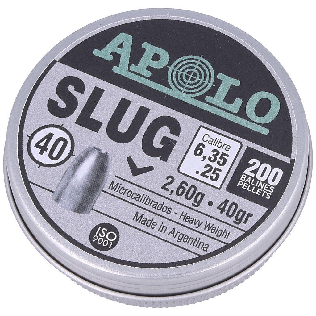 Śrut Apolo Slug 40 grain 6,35 mm - 200 szt.