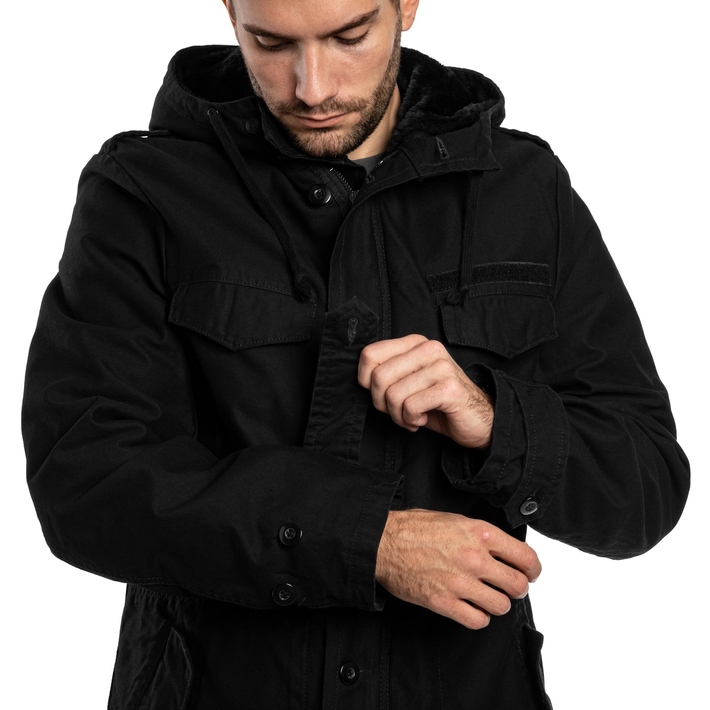 Kurtka Brandit BW Parka Heavy - Black