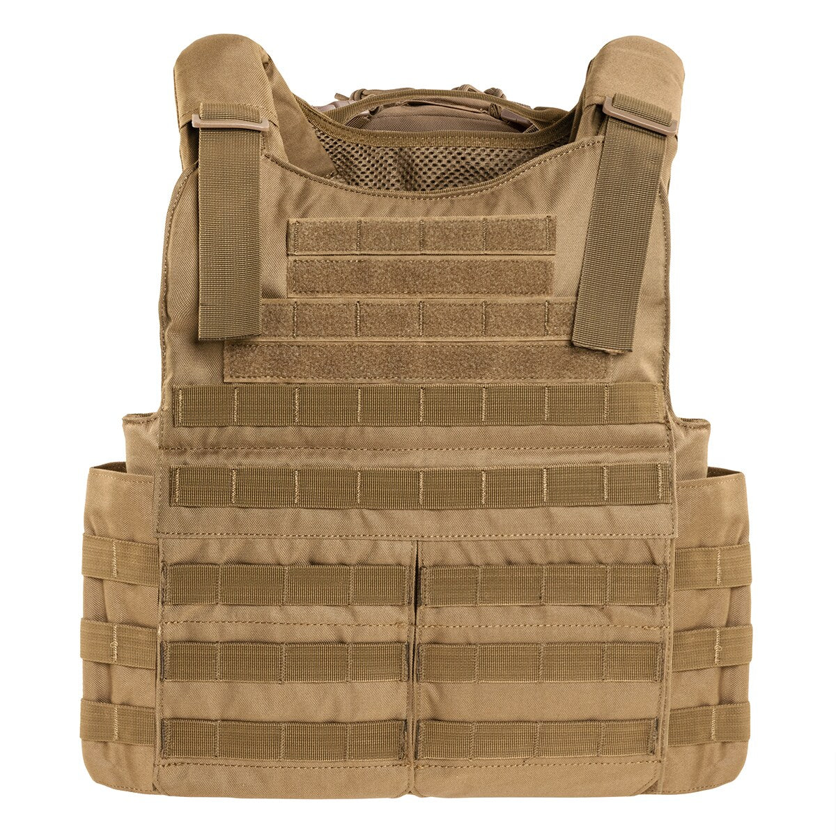 Kamizelka taktyczna Voodoo Tactical Hayden Plate Carrier z plecakiem na wkład hydracyjny - Coyote