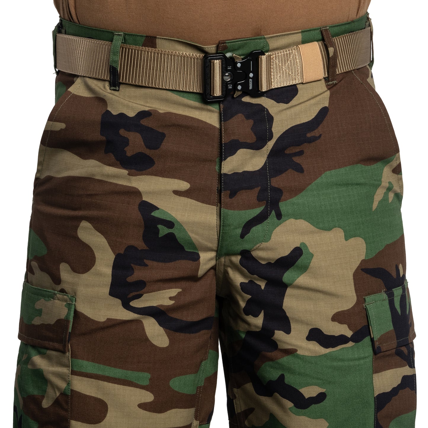 Spodnie Helikon BDU PolyCotton Rip-Stop - US Woodland