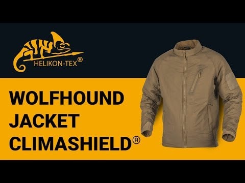 Kurtka Helikon Wolfhound Climashield Apex - Black