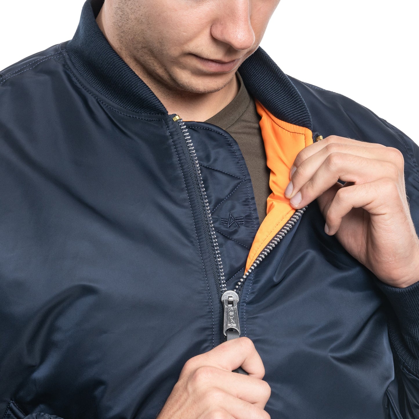 Kurtka Alpha Industries MA-1 Heritage - Replica Blue