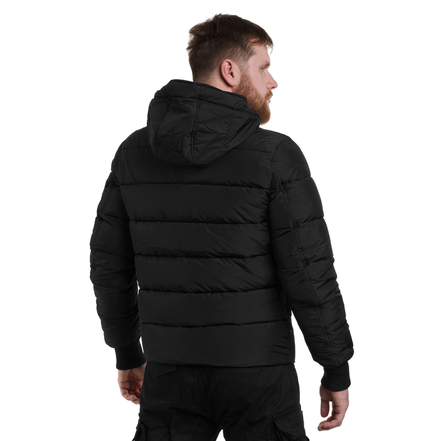 Kurtka Alpha Industries Hooded Puffer FD - Black