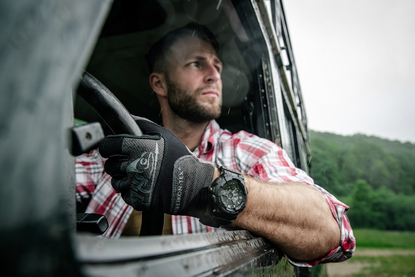 Rękawice Helikon Range Tactical - Black/Shadow Grey