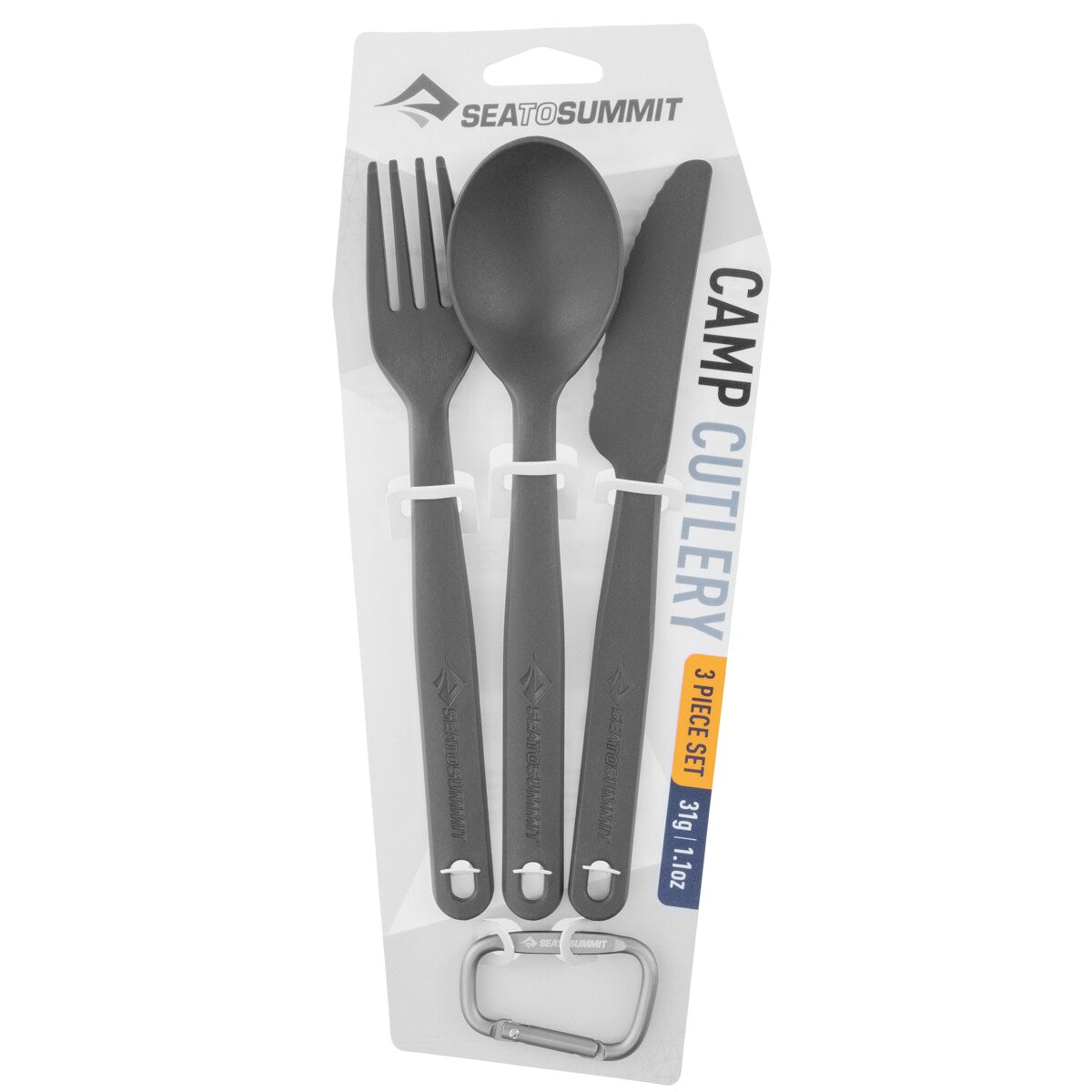 Zestaw sztućców Sea To Summit Camp Cutlery Set - Grey