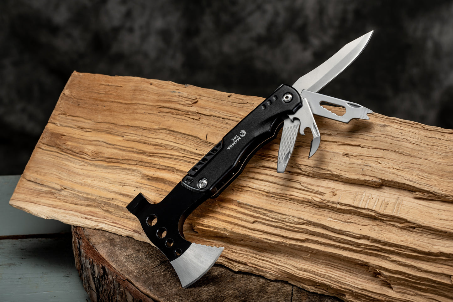 Multitool Mamba Tac Axe Cutter 17w1 - Black