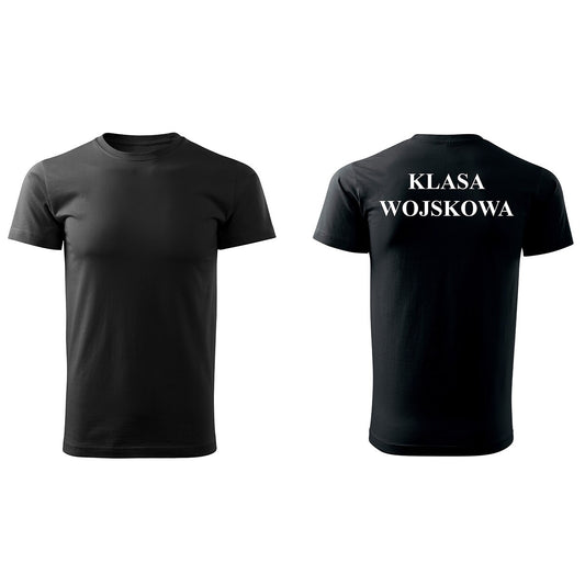 Koszulka T-Shirt MaxPro-Tech "Klasa wojskowa" - Black
